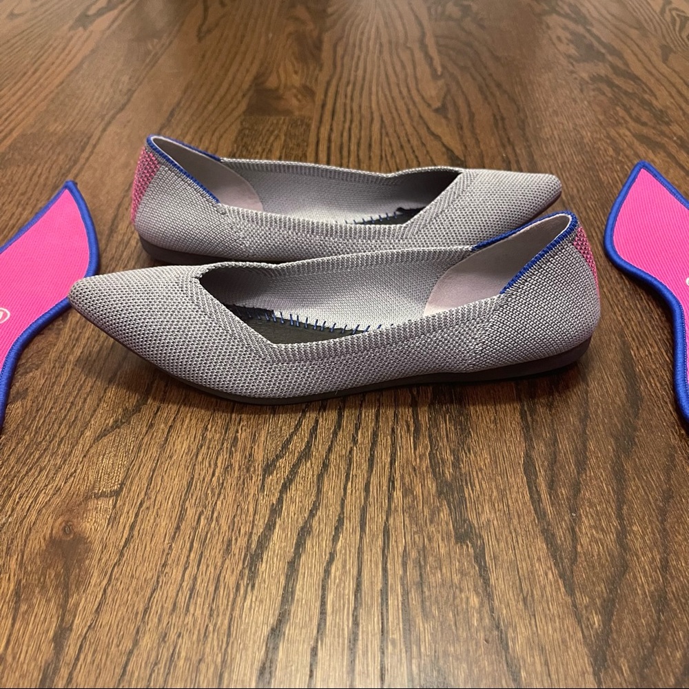 Rothy’s The Point Iridescent Size 6 - Picture 6 of 6
